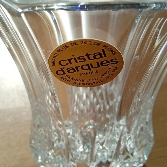 #ACY Crystal small vase from France - Picture 5 of 5